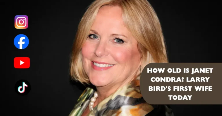 Article image for the query “How Old Is Janet Condra,” featuring a smiling woman in a professional portrait with a clear black background.