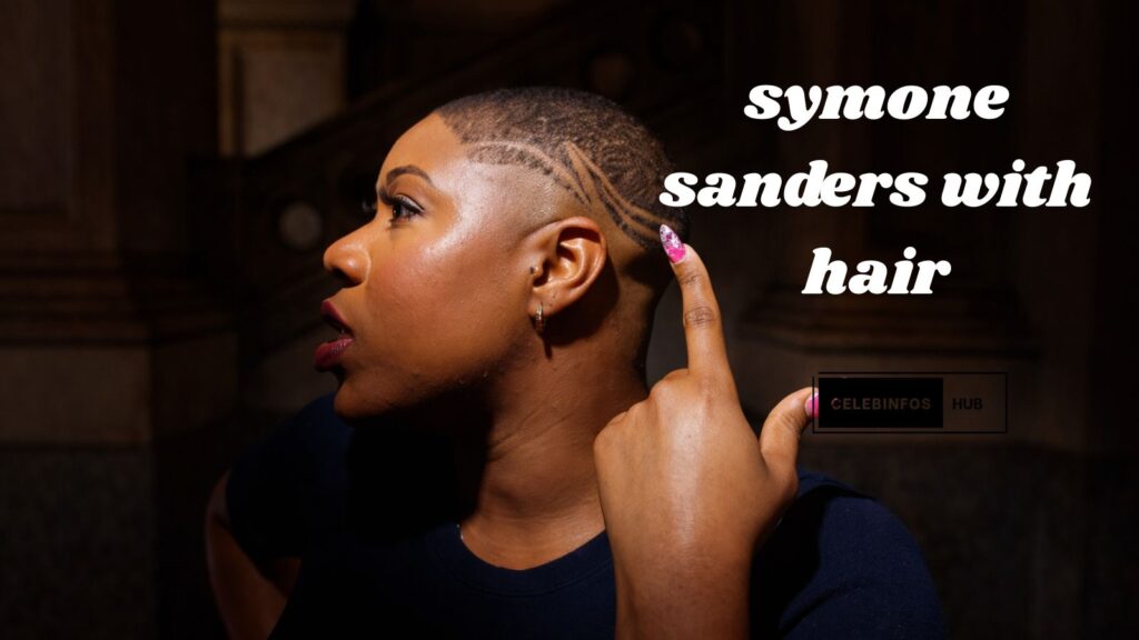 symone sanders with hair